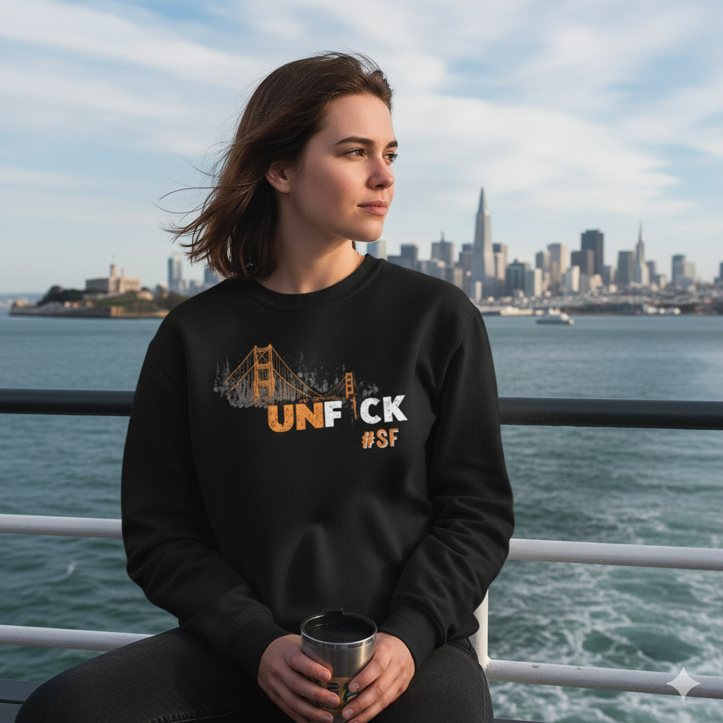 The "SF Rebel Cry"Unisex Premium Sweatshirt