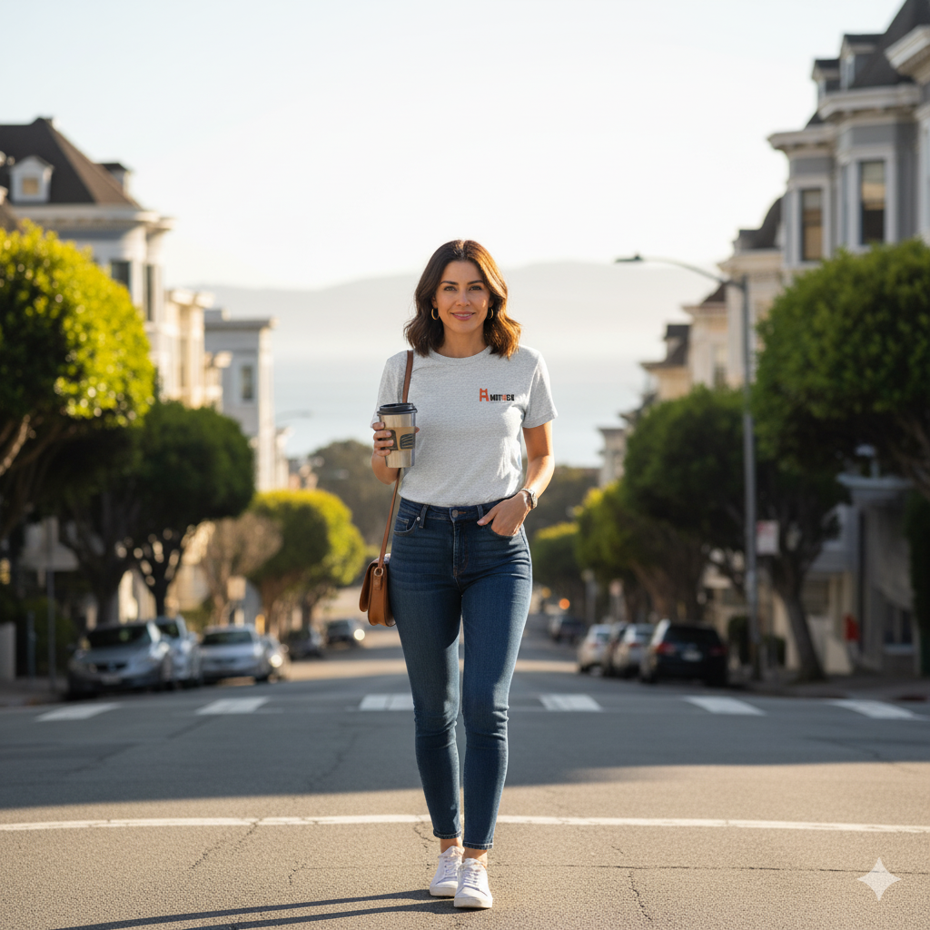 The "Minimalist Rebel" Tee (mini)