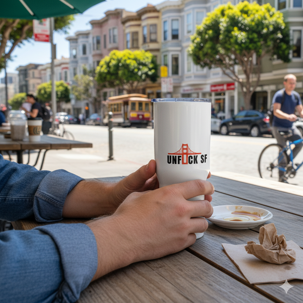 The "Sophisticated Rebellion" Travel Mug