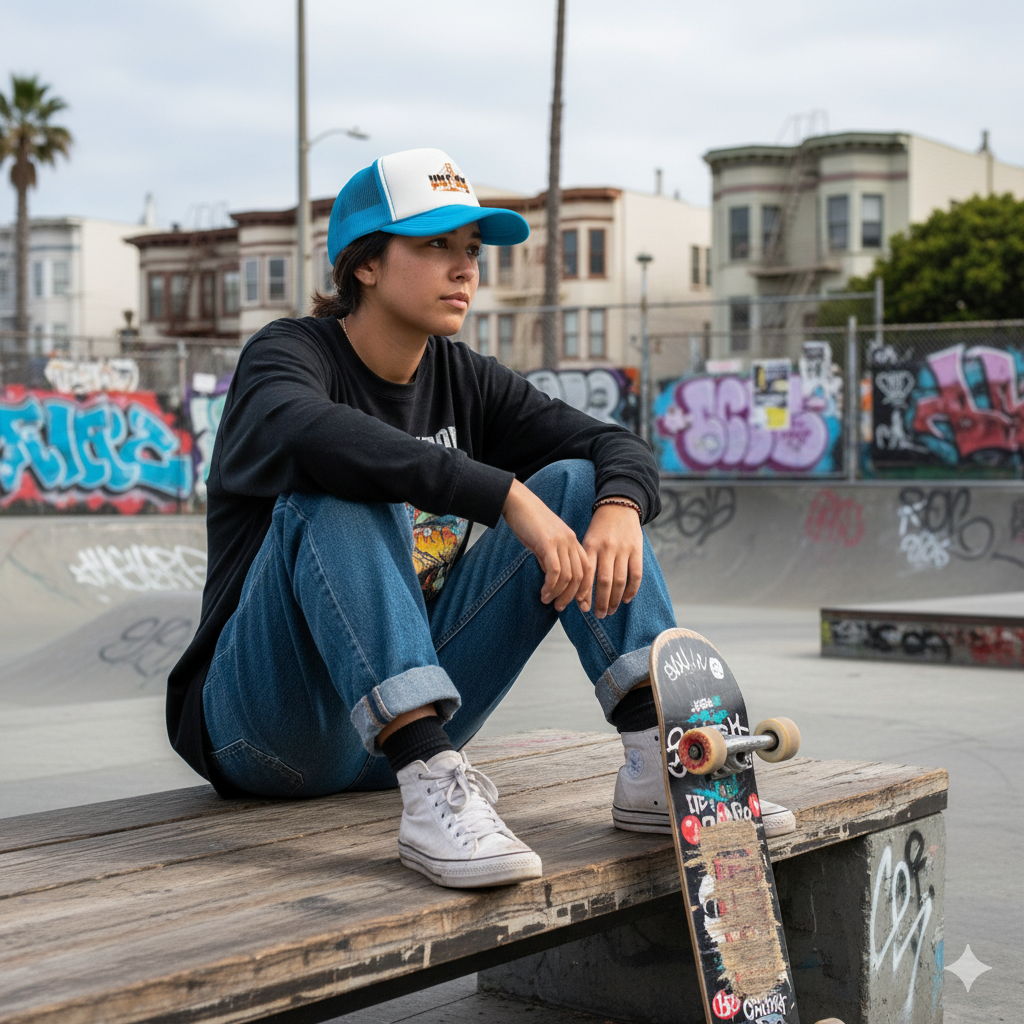 The "Rebel's Spirit" Foam Trucker Hat